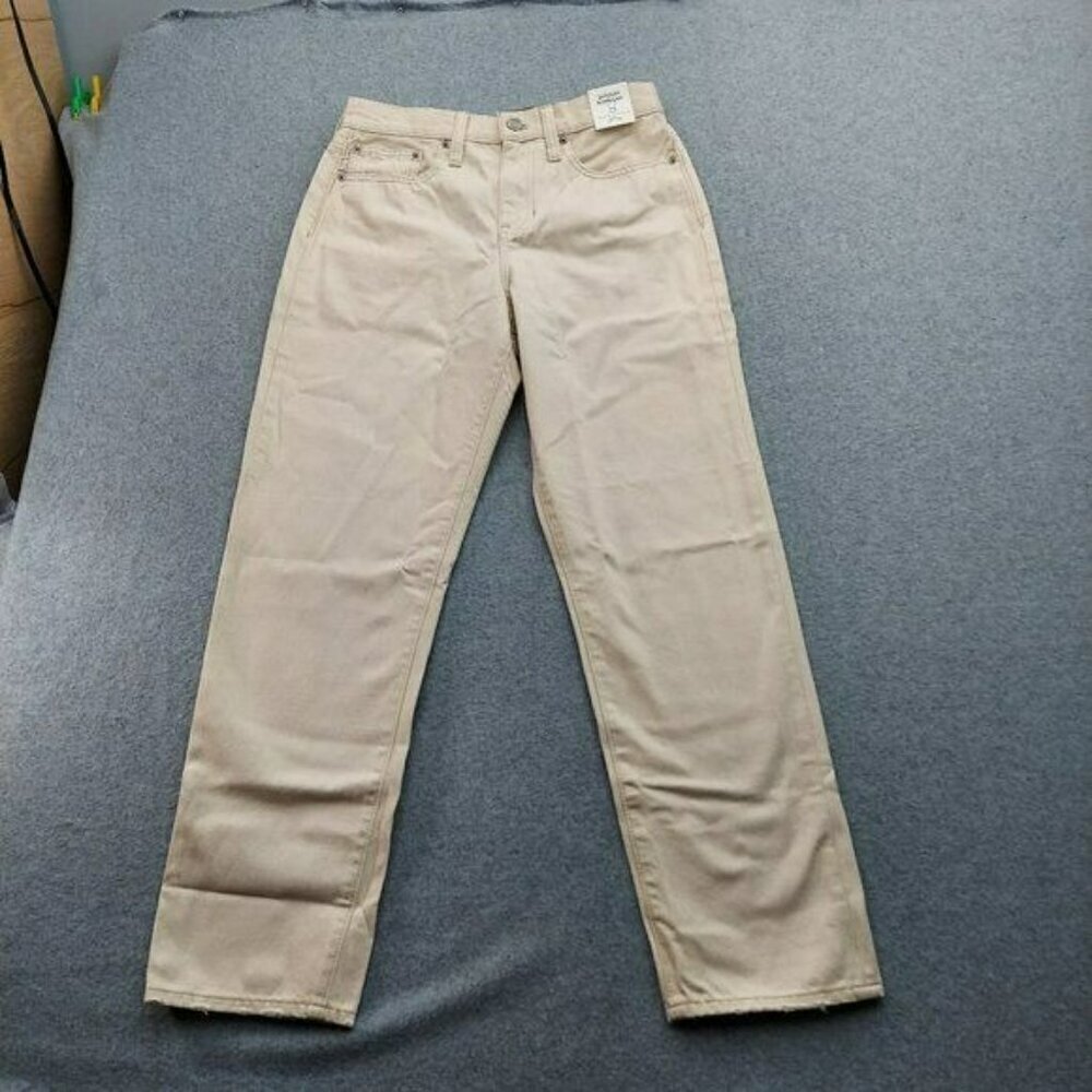 J. Crew Jeans Womens NWT J. Crew Sloucy Boyfriend Natural Denim Cotton